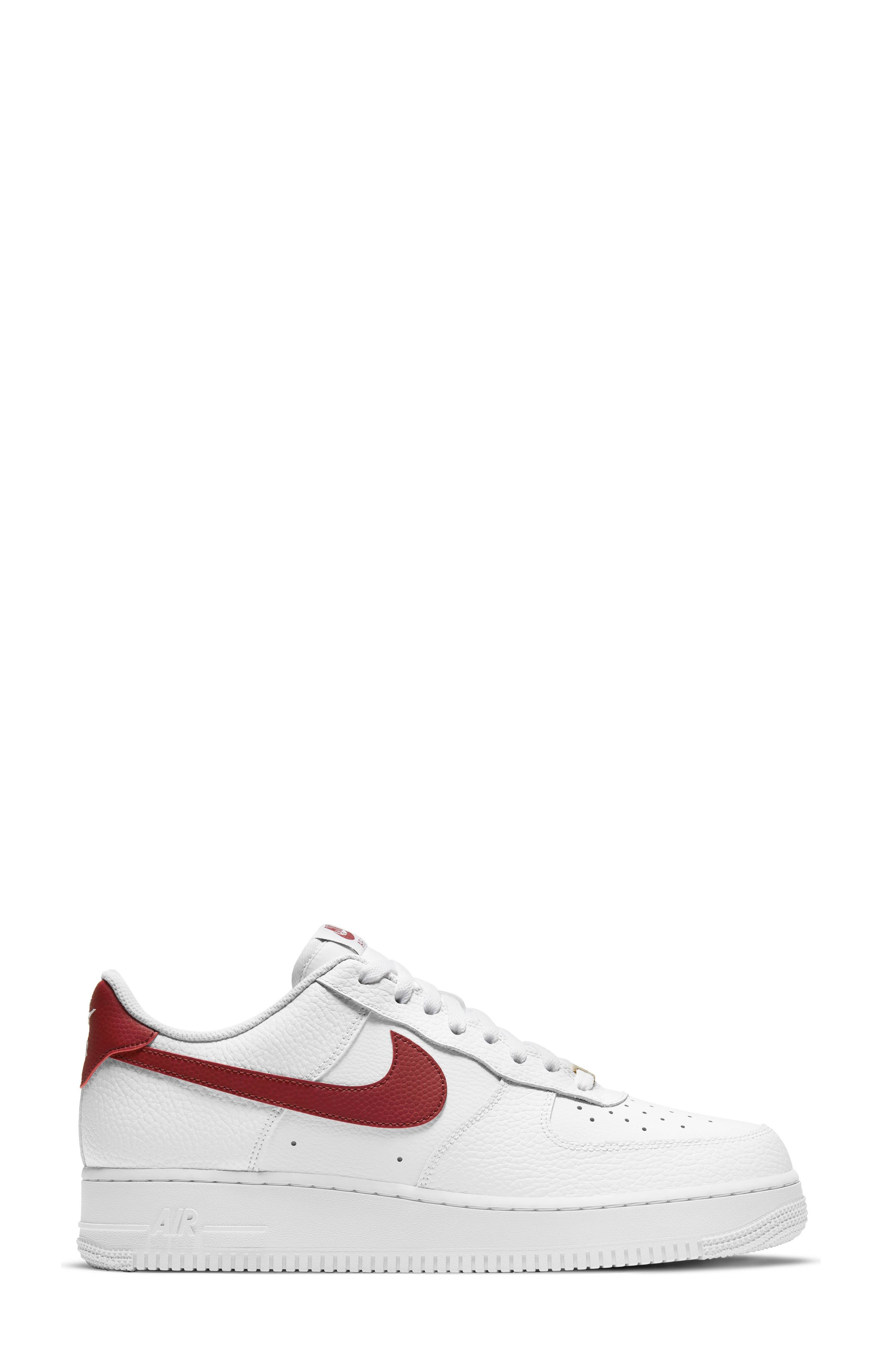 Air Force 1 '07 Sneaker, Alternate, color, WHITE/ TEAM RED-WHITE