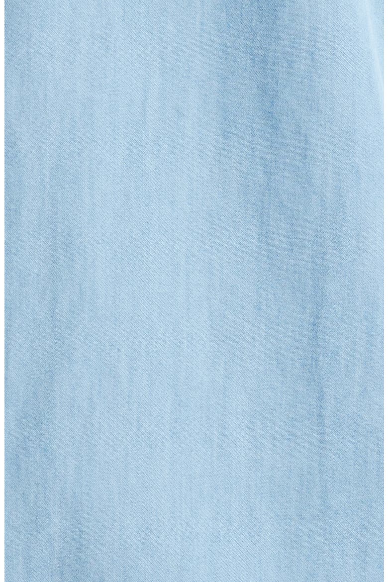 Crown Crafted Elio Cotton Button-Up Shirt, Alternate, color, LIGHT INDIGO