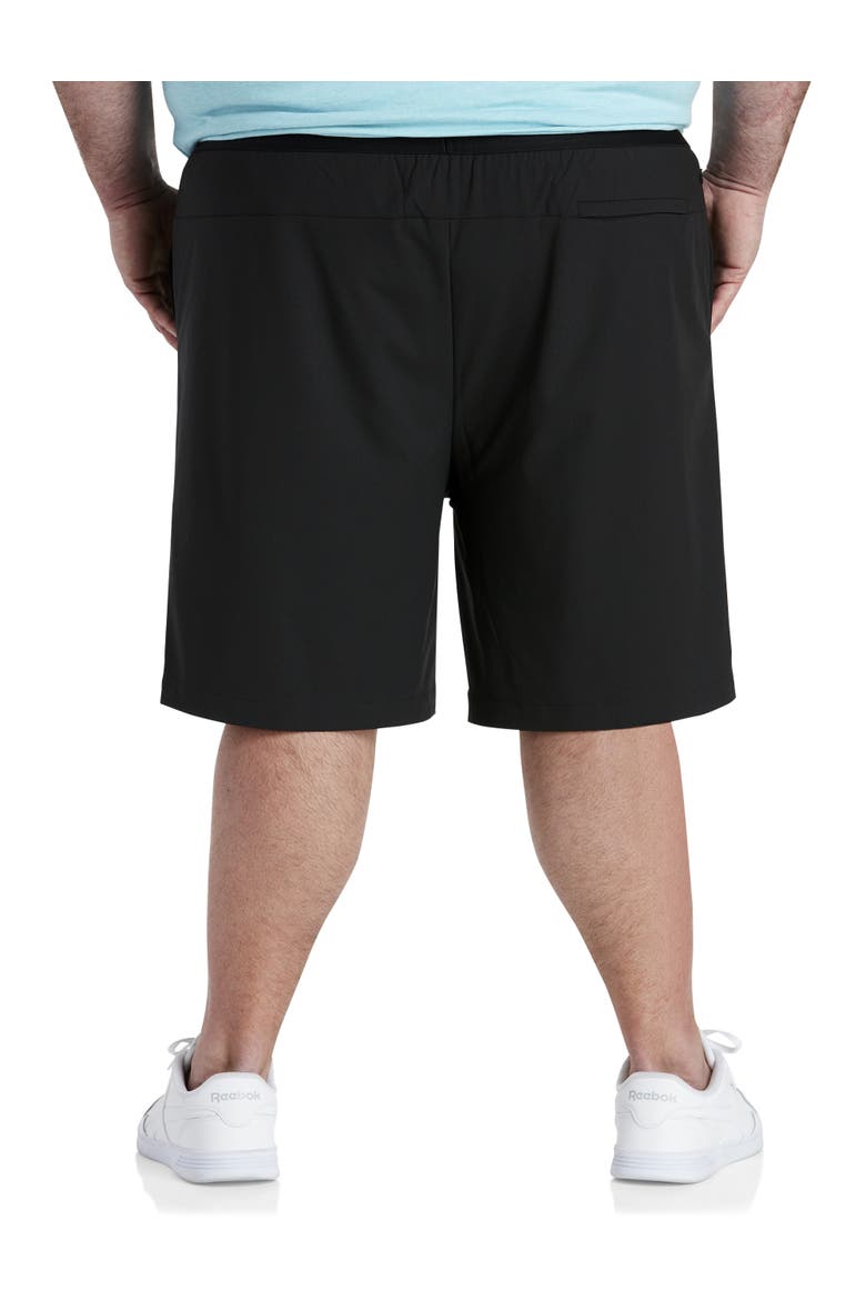 Big & Tall Commuter Shorts, Alternate, color, BLACK