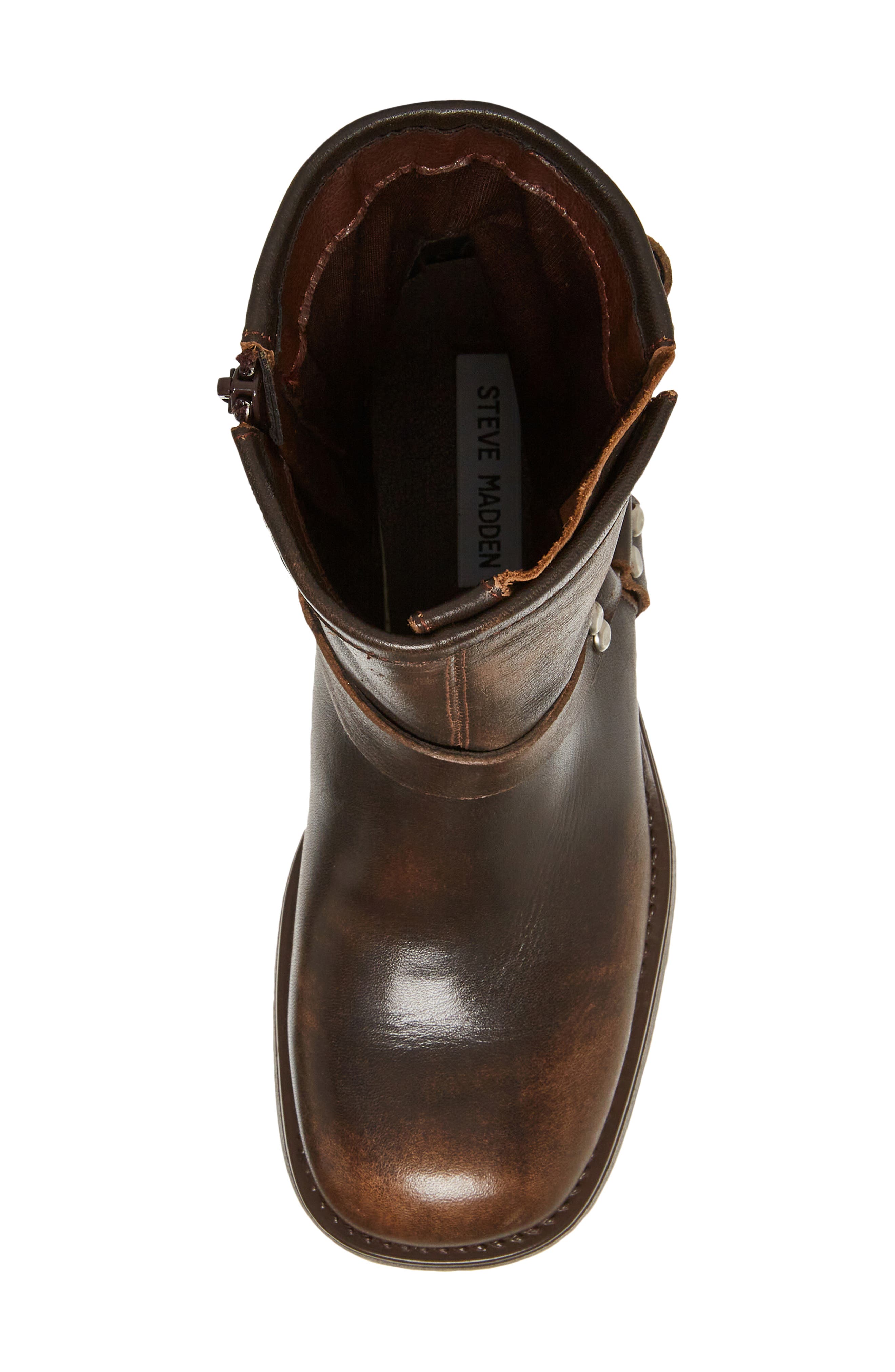 Brixton Bootie, Alternate, color, BROWN DISTRESSED