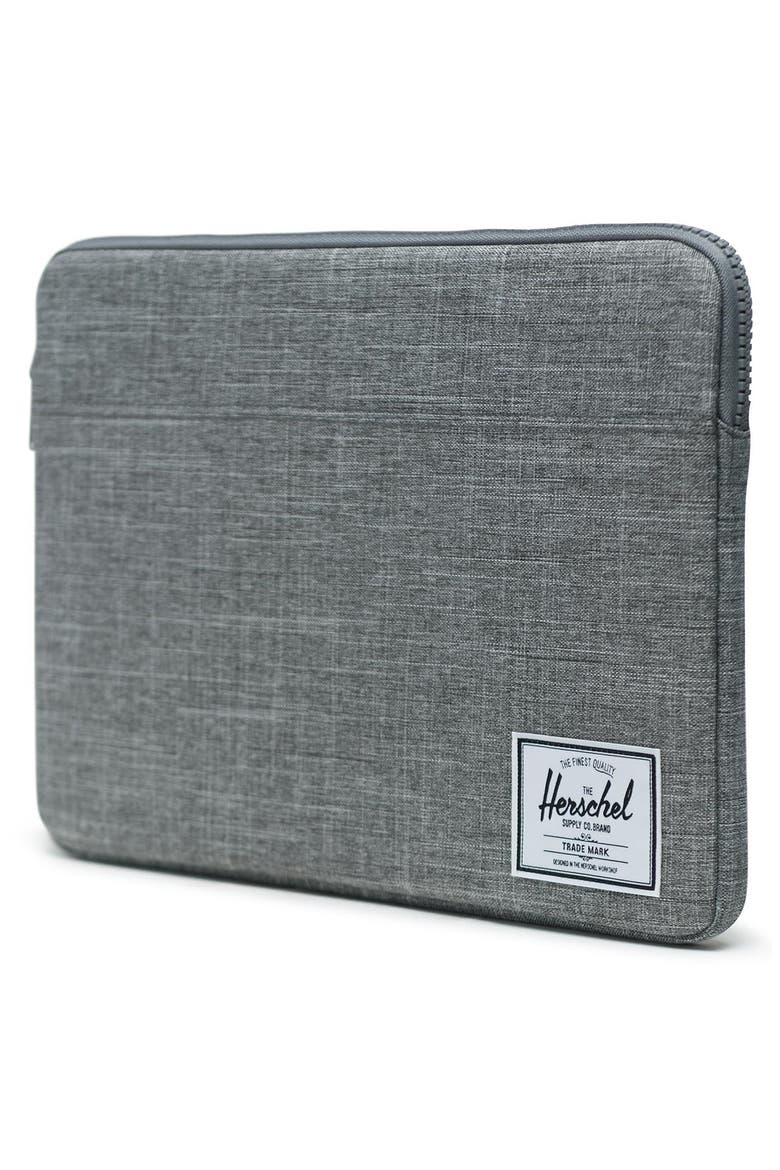 Anchor 15-Inch MacBook Sleeve, Alternate, color, RAVEN CROSSHATCH
