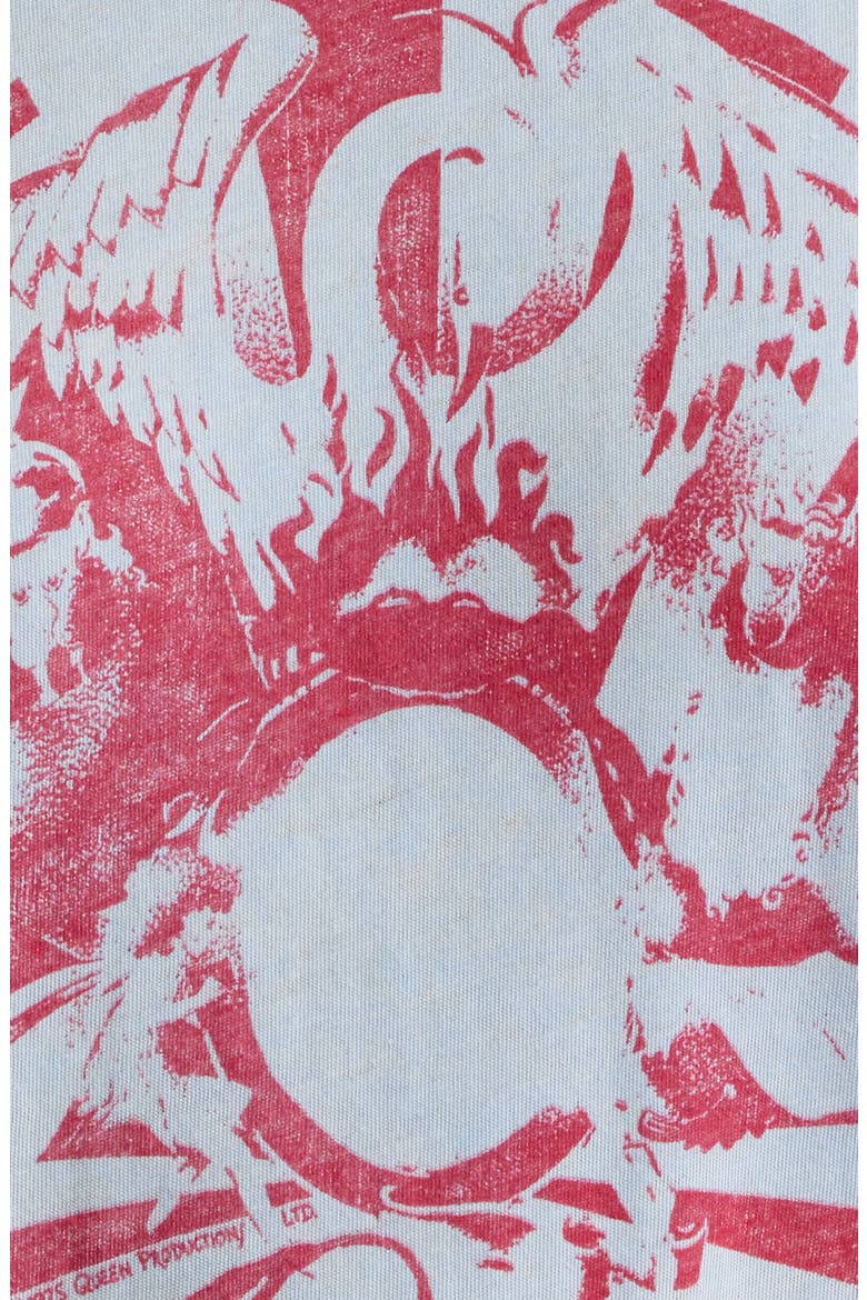 Queen Graphic Burnout T-Shirt, Alternate, color, POWDER BLUE