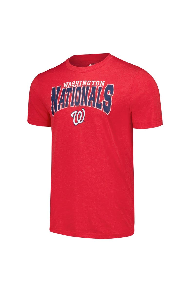 CONCEPTS SPORT Men's Concepts Sport Charcoal/Red Washington Nationals Meter T-Shirt & Pants Sleep Set, Alternate, color, 