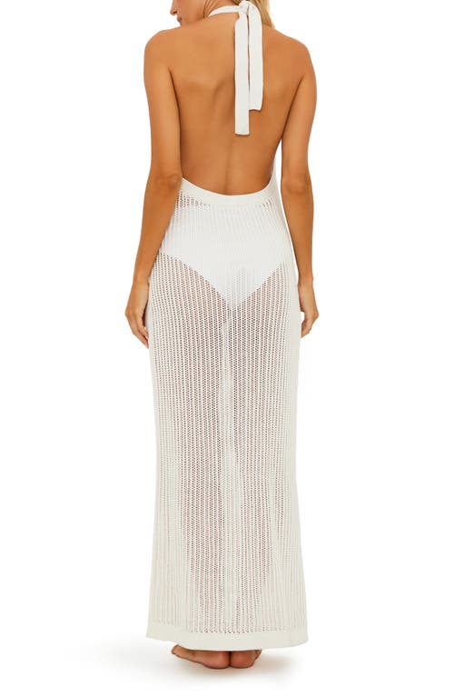 BEACH RIOT BEACH RIOT ROMEE HALTER COVER-UP DRESS 