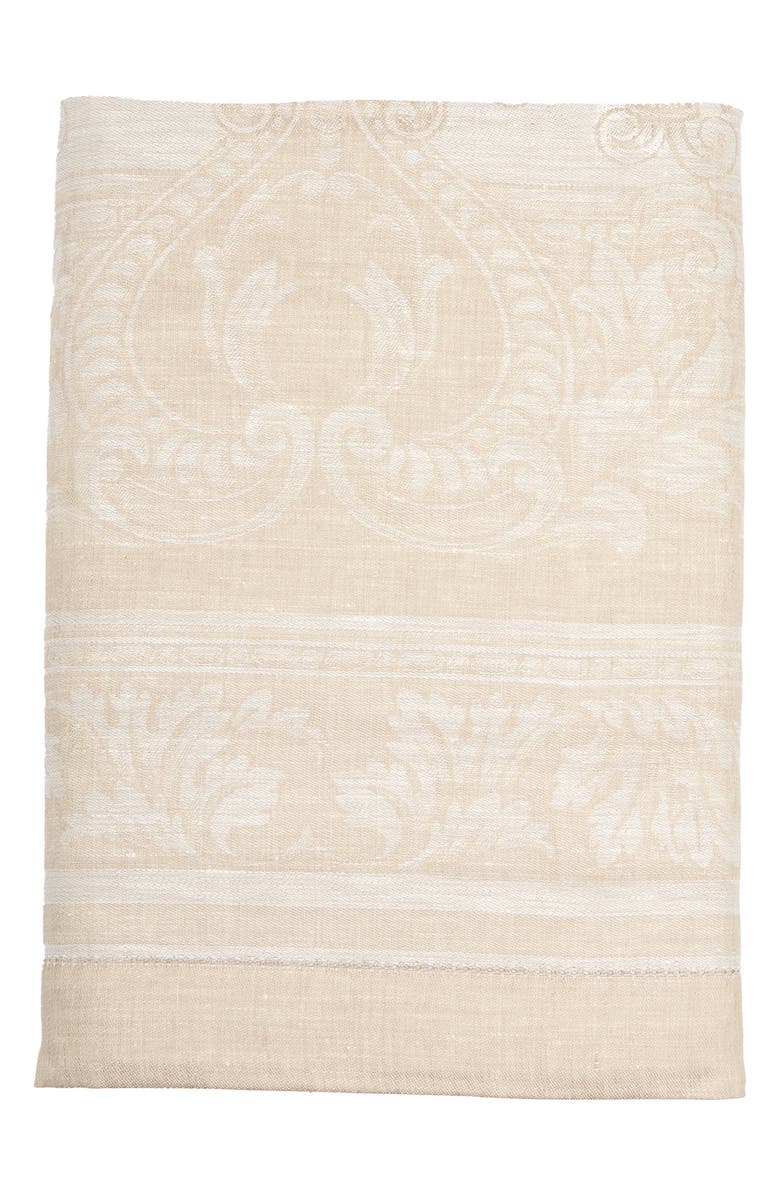 FRENCH HOME Linen 71" x 104" Arboretum Tablecloth, Main, color, Terracota