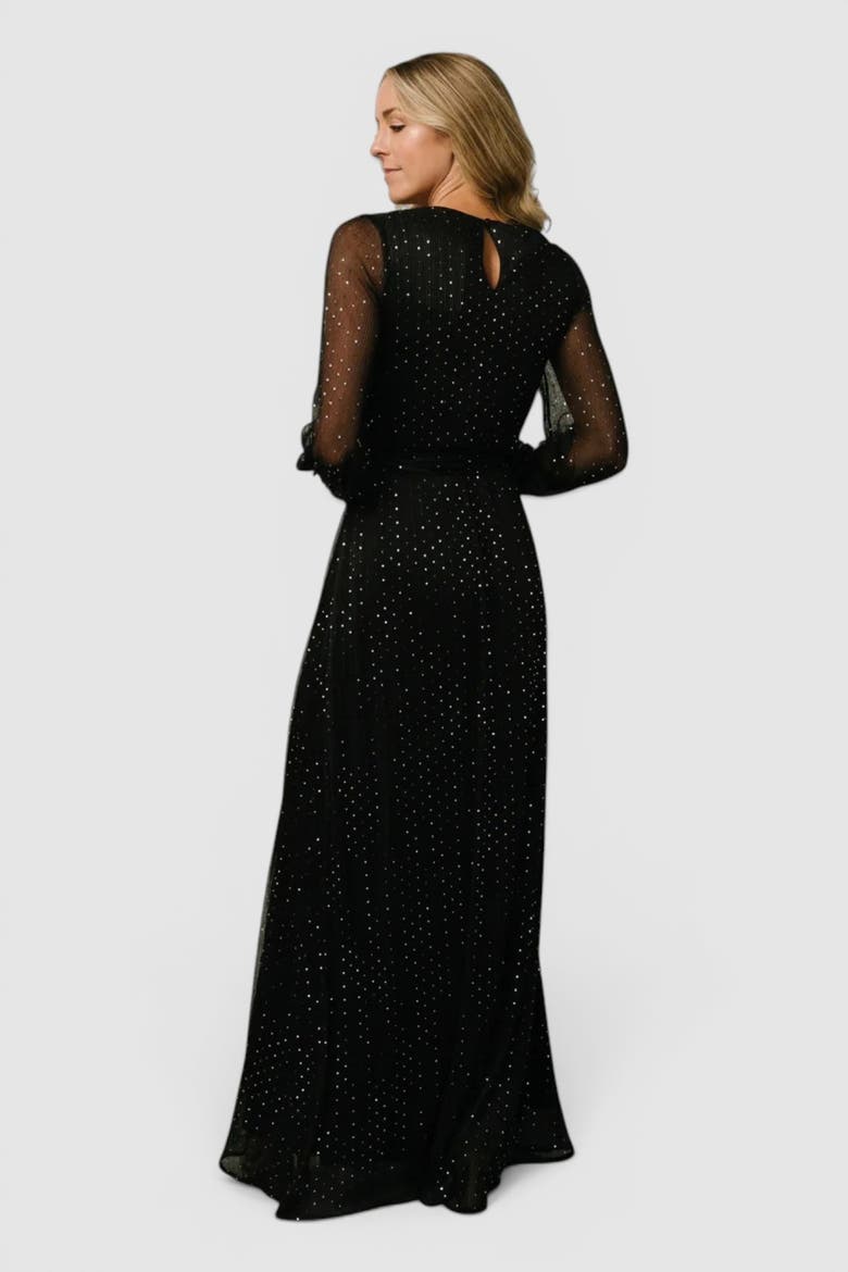 Abigail Sparkle Gown, Alternate, color, Black