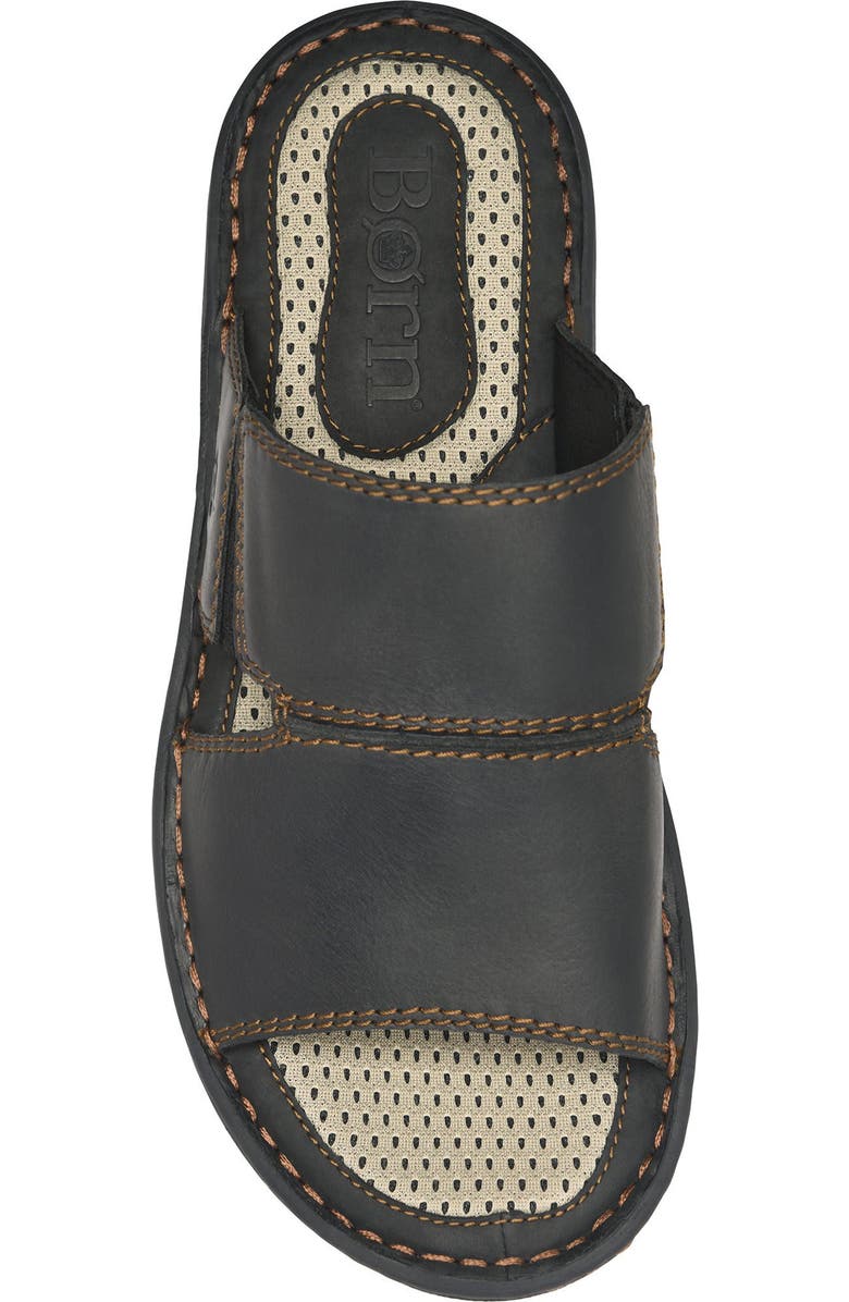 Børn Moyer Slide Sandal, Alternate, color, Black F/ G