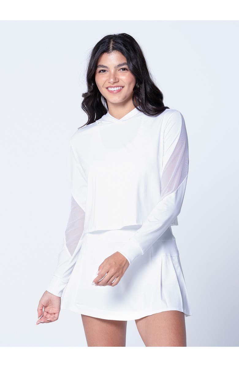 Lucky in Love Cindy Hoodie, Main, color, White