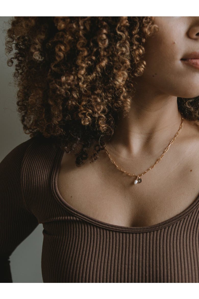 Essential Chain Necklace, Alternate, color, Gold