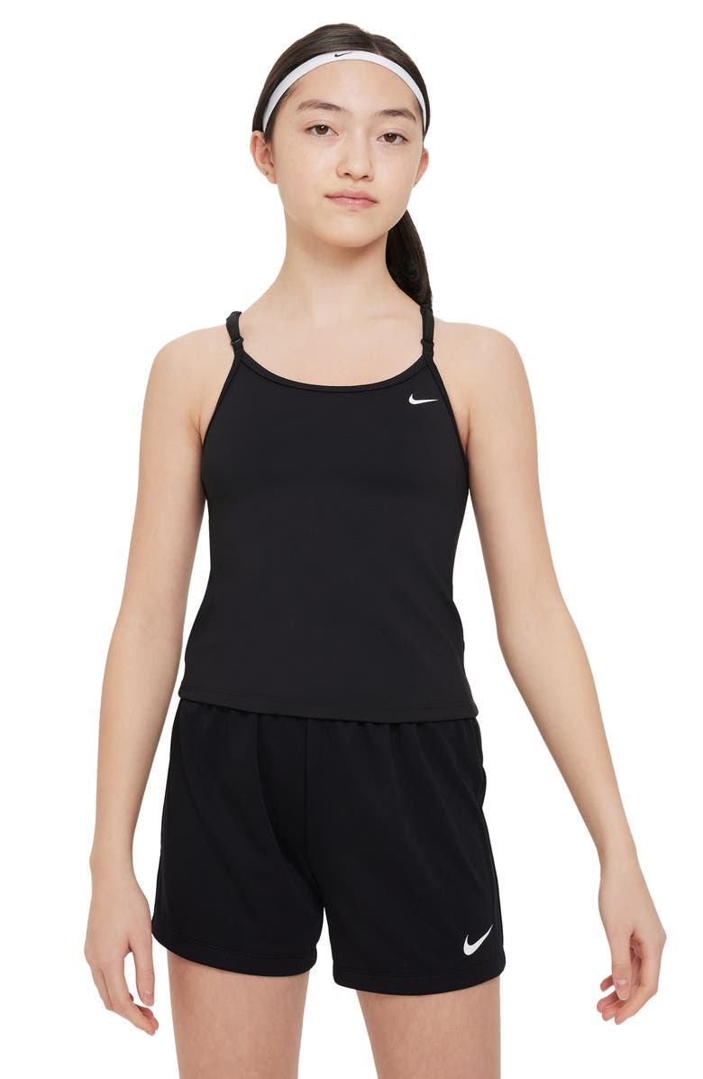 Nike Kids' Dri-FIT Sports Bra Tank Top, Alternate, color, 