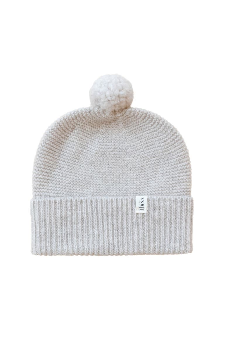 TBCo Merino Wool Baby Beanie, Main, color, Oatmeal Melange