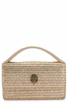 Kurt Geiger London Extra Small Bond Genuine Calf Hair & Leather Top Handle Bag