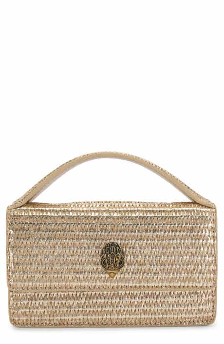 Kurt Geiger London Extra Small Bond Genuine Calf Hair & Leather Top Handle Bag