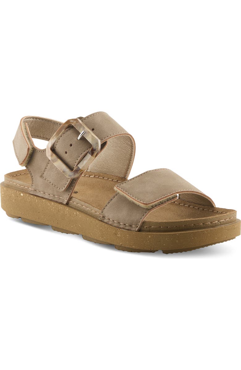 Flexus by Spring Step Bravies Ankle Strap Sandal, Main, color, Taupe
