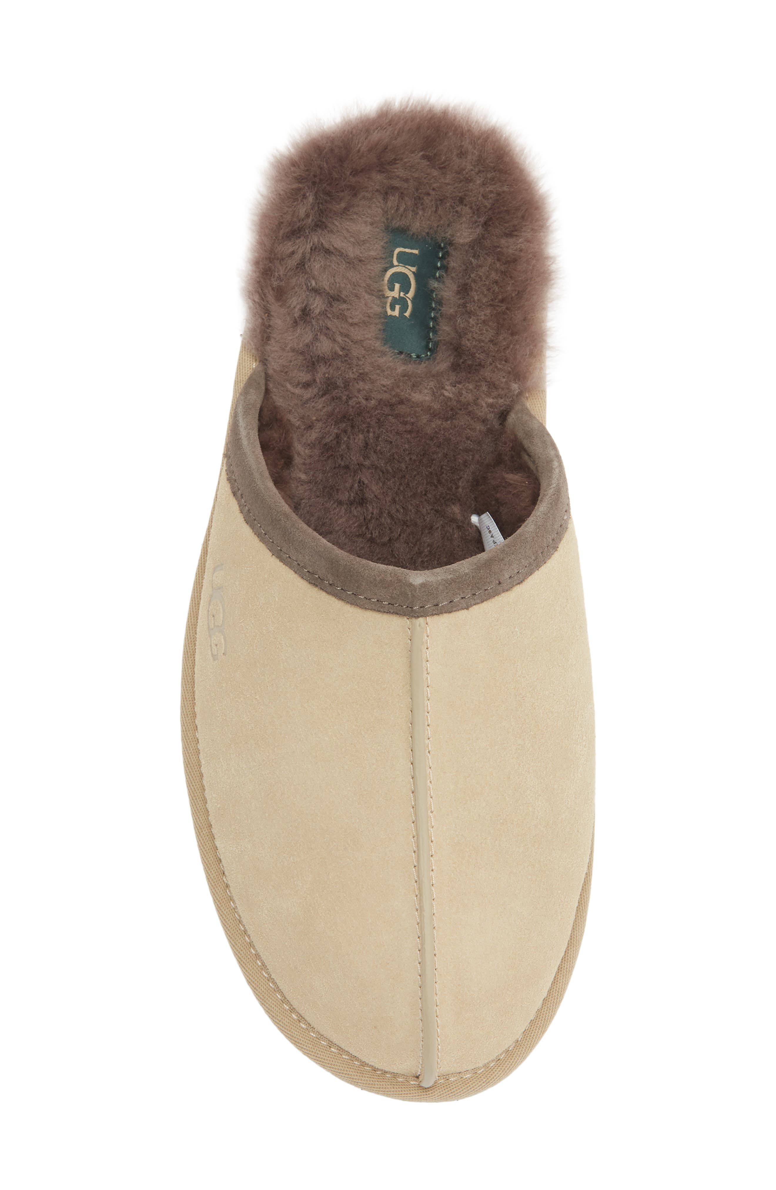 Scuff Slipper, Alternate, color, MUSTARD SEED / MOLASSES