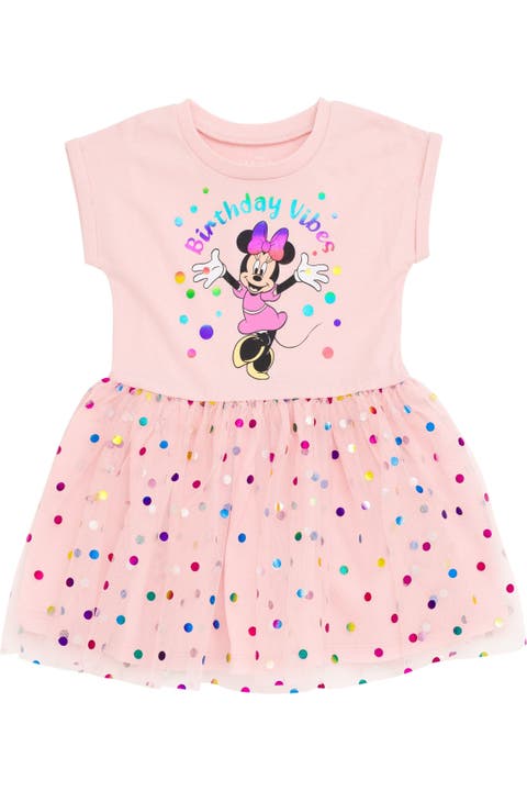 Minnie Mouse Short Sleeve Tutu Dress