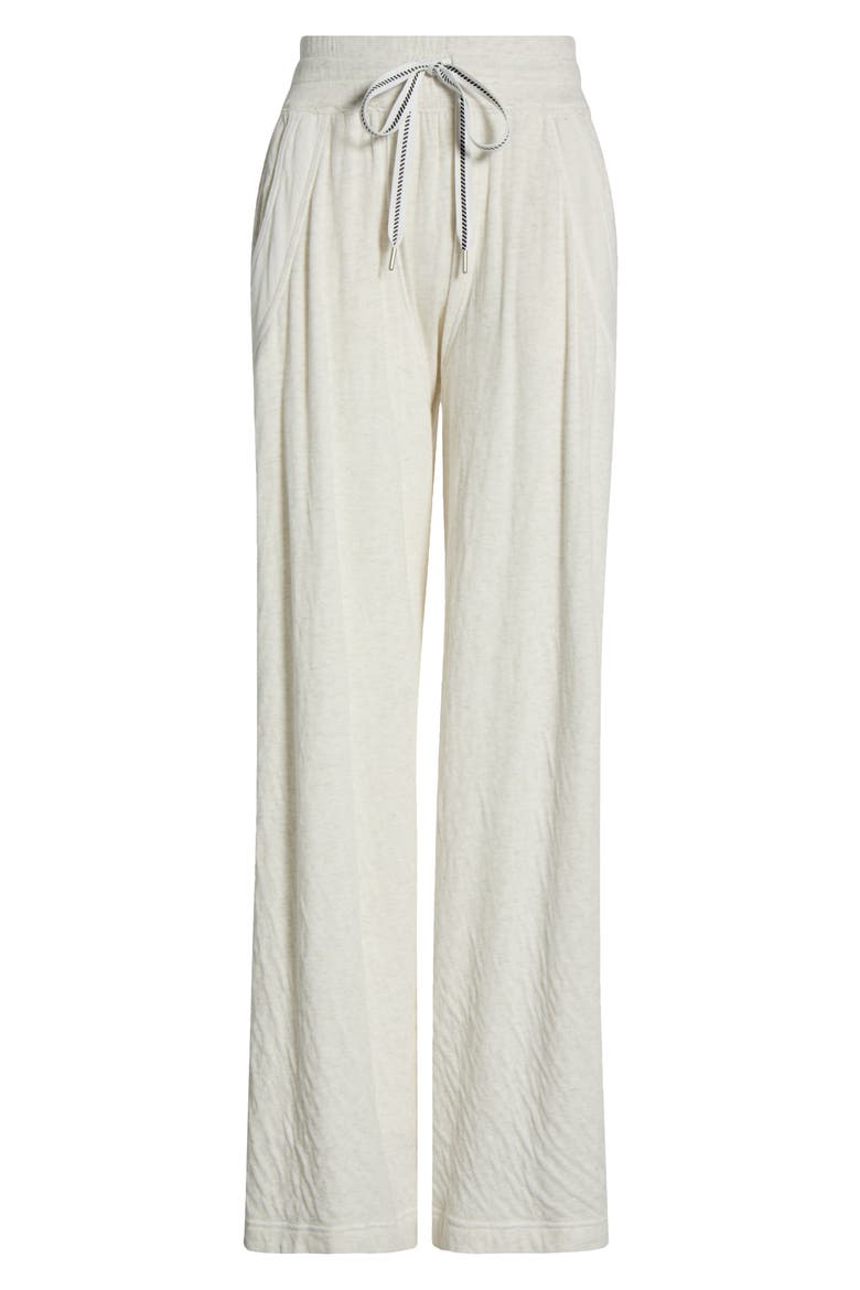 Intimately FP Wait a Minute Wide Leg Pants, Alternate, color, OATMEAL HEATHER COMBO