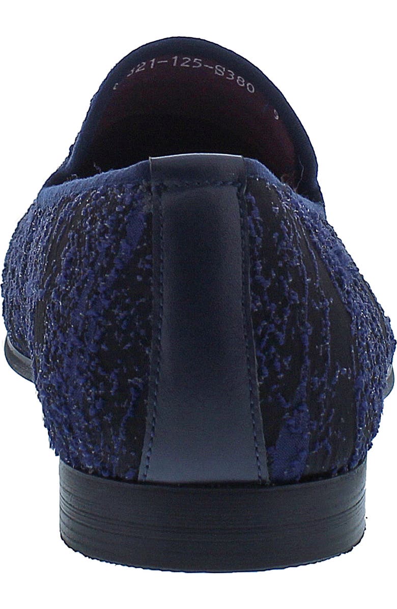Robert Graham Aizome Smoking Slipper, Alternate, color, Navy