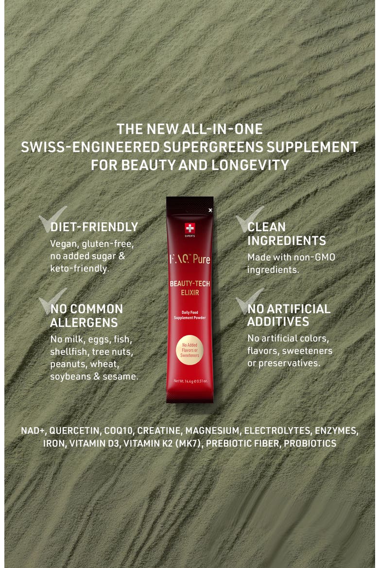 Pure Beauty-Tech Elixir Supplement Set, Alternate, color, NO COLOR