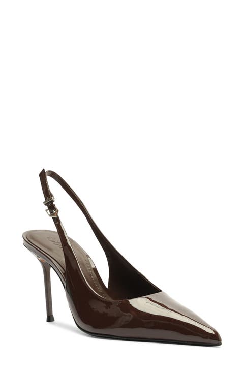 Paola Slingback Pointed Toe Pump (Women)