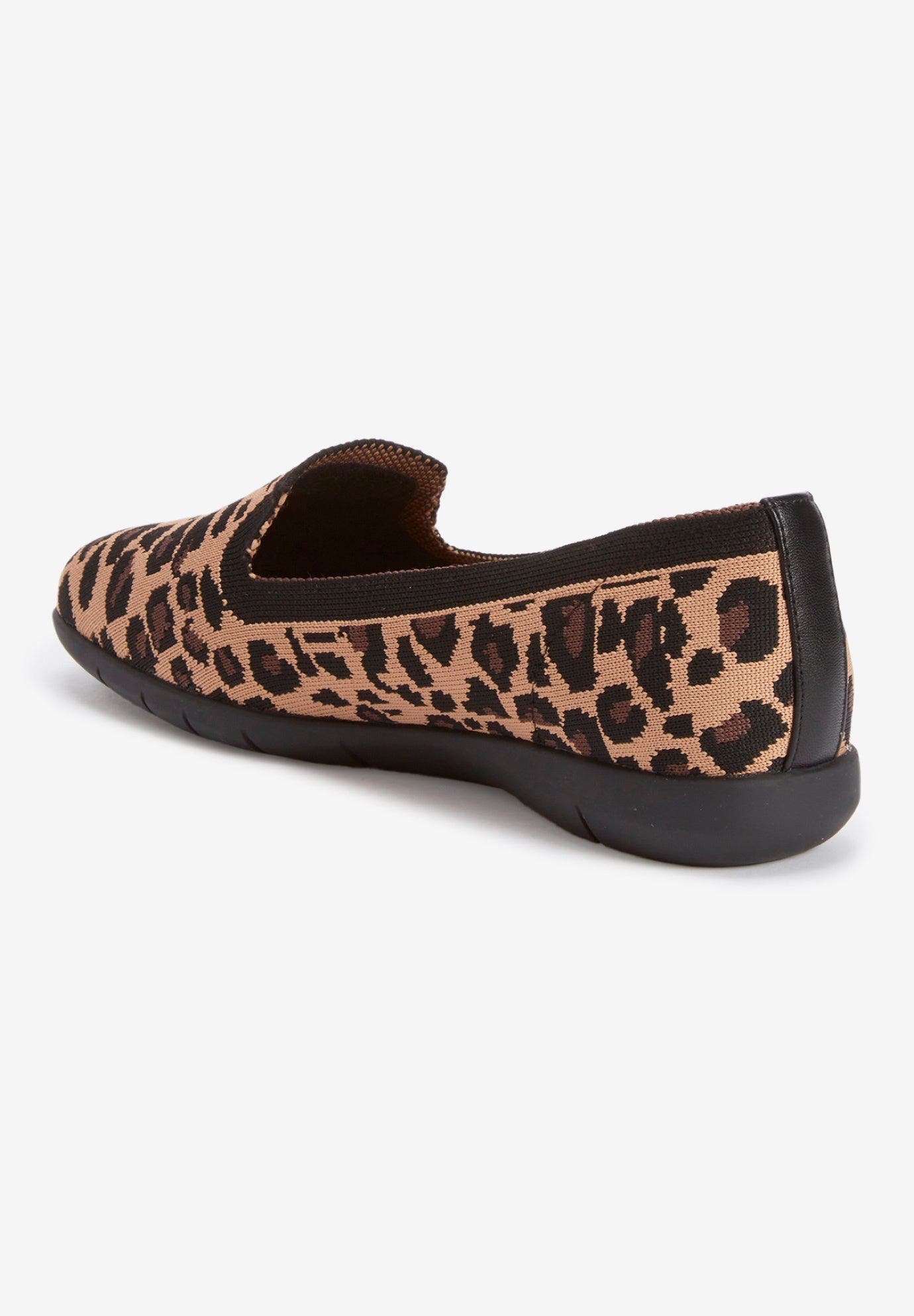 Comfortview The Madie Slip On Flat, Alternate, color, Black