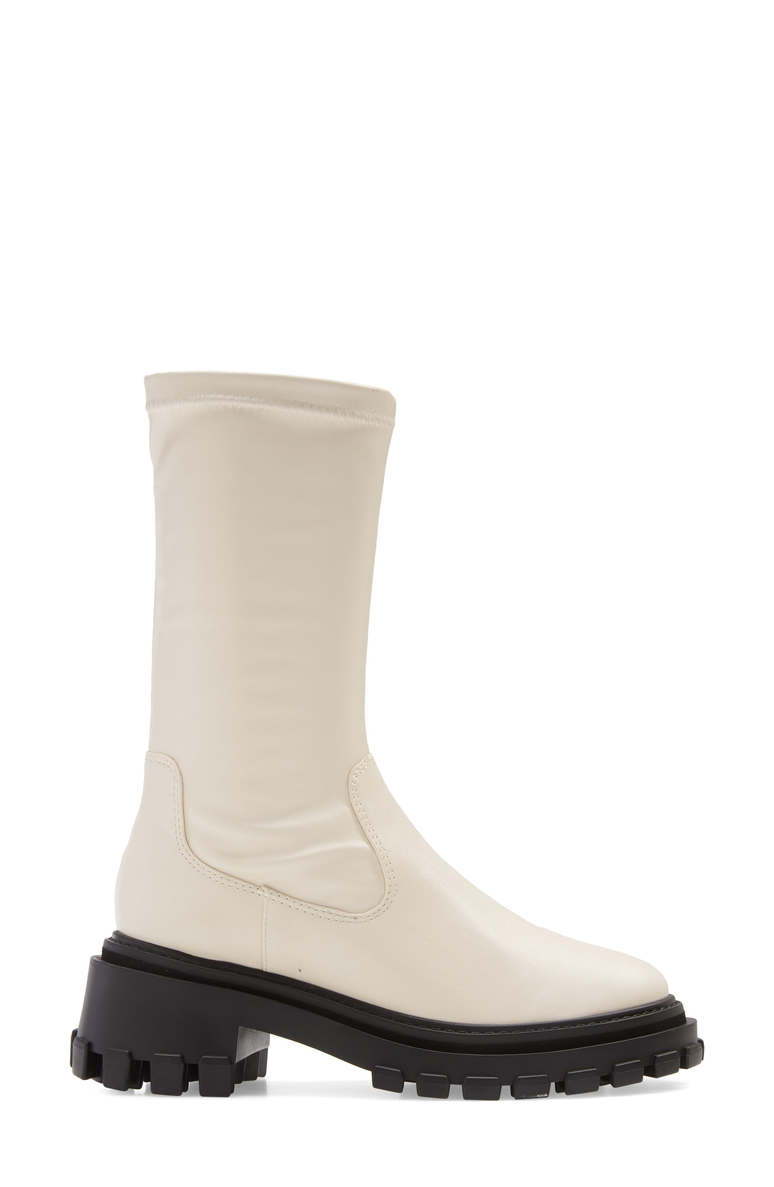Kendy Lug Sole Boot, Alternate, color, EGG SHELL