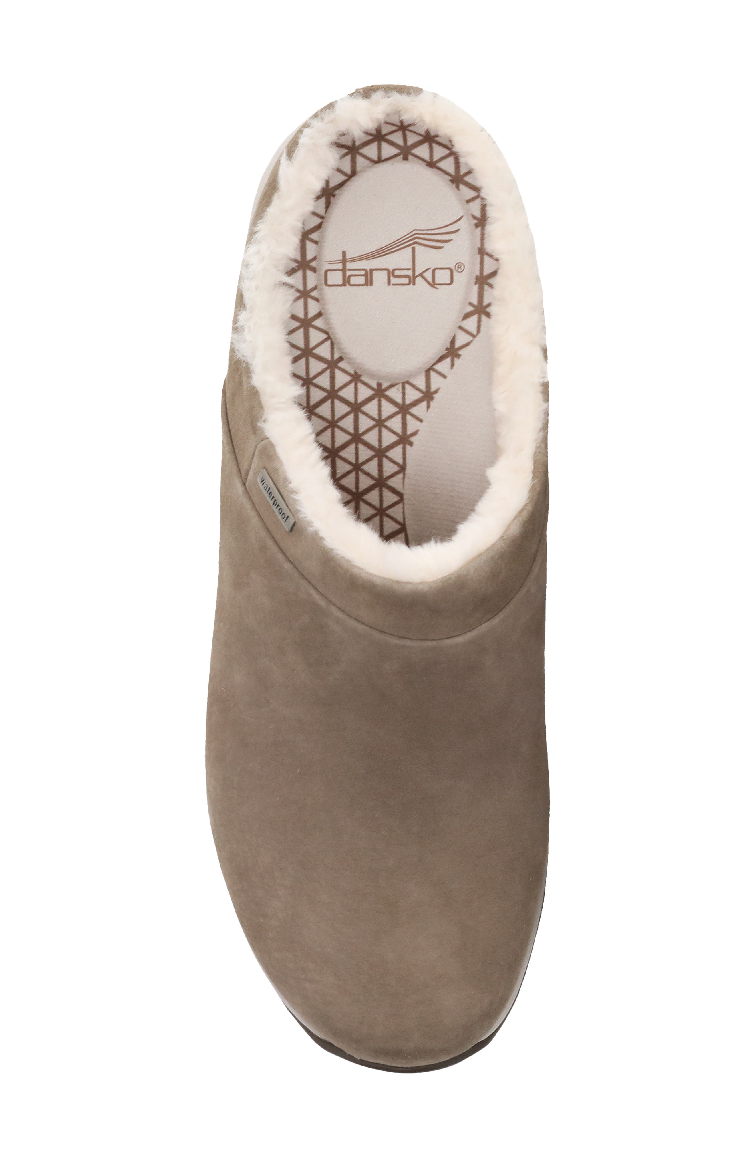 Parson Waterproof Clog, Alternate, color, WALNUT SUEDE