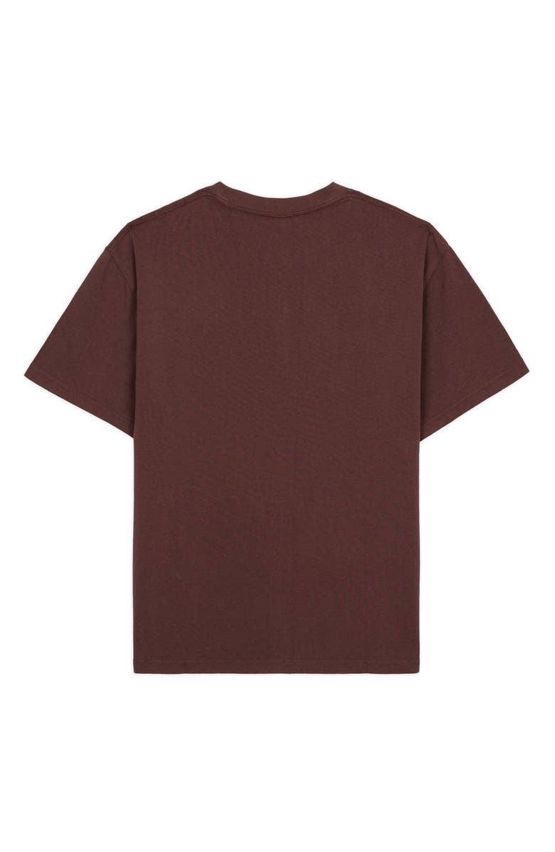 Brain Dead Ancient Knowledge Cotton Graphic T-Shirt, Alternate, color, Berry