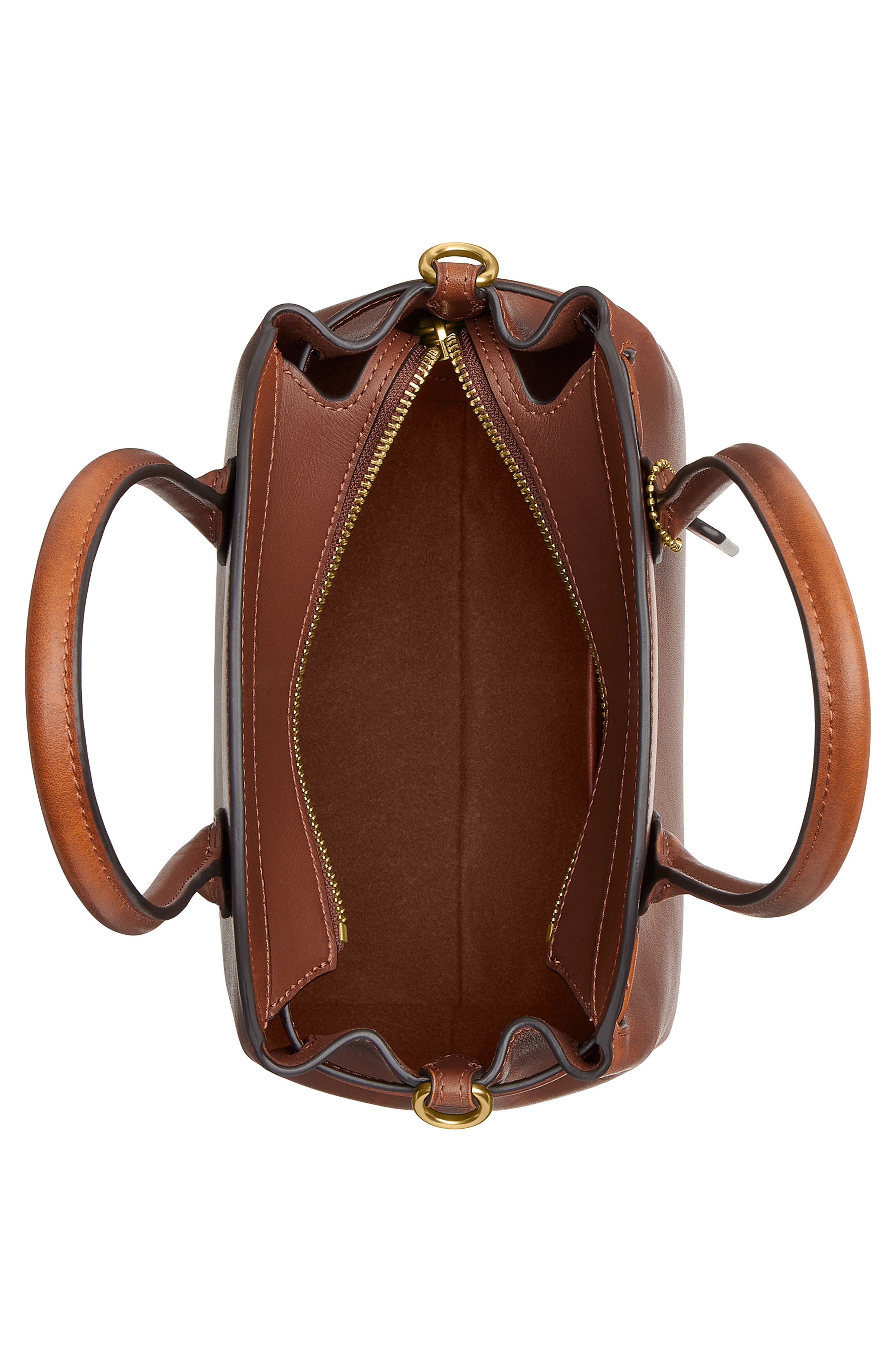 Soft Empire 21 Leather Carryall Bag, Alternate, color, B4/ BROWN