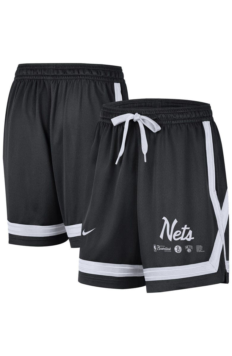Nike Women's Nike Black Brooklyn Nets Crossover Performance Shorts, Main, color, Black