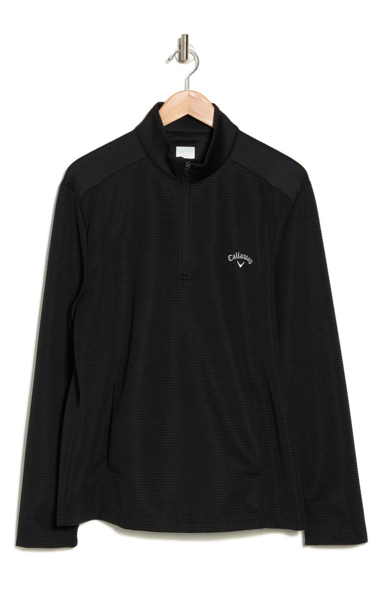 Callaway Golf<sup>®</sup> Ottoman Fleece Quarter Zip Sweatshirt, Alternate, color,