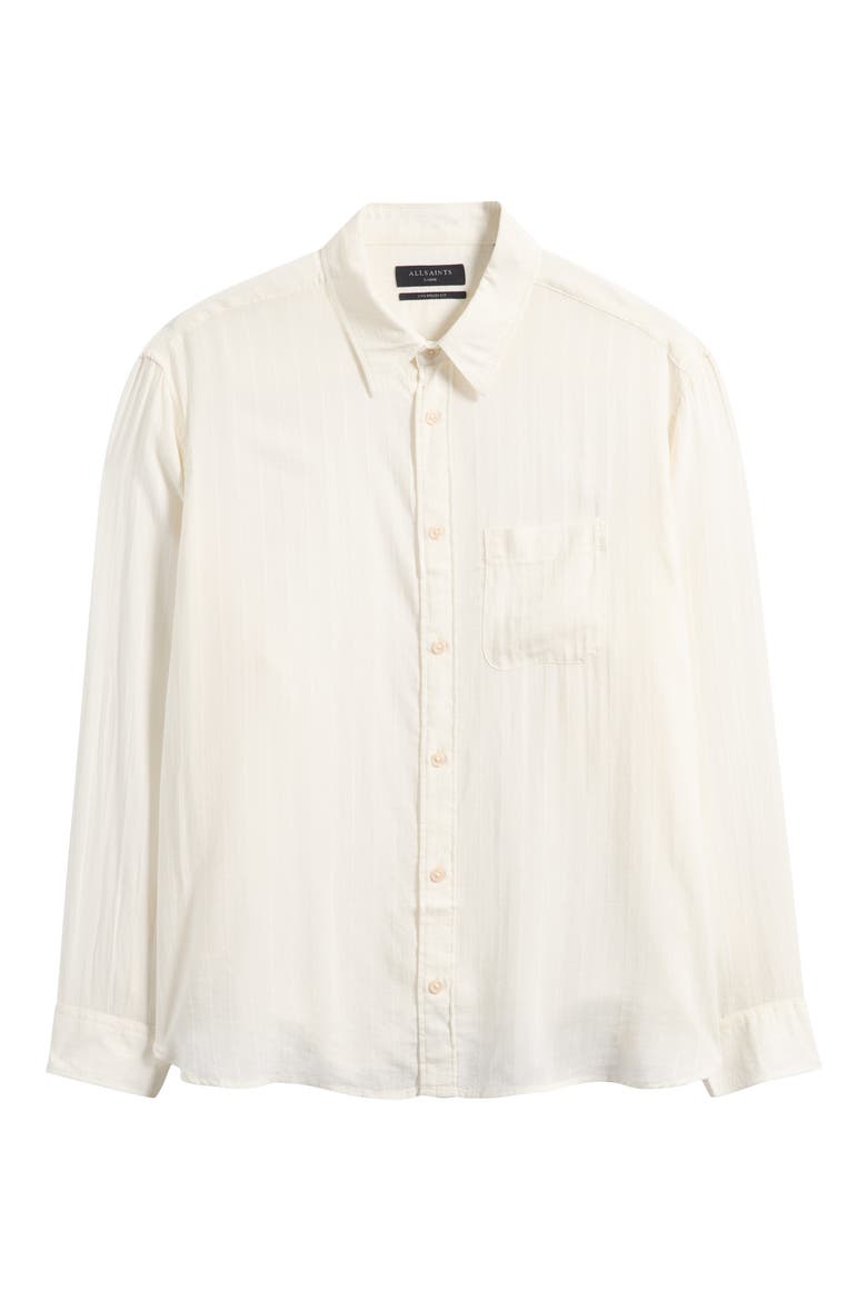 Carlyle Oversize Button-Up Shirt, Alternate, color, IVORY WHITE