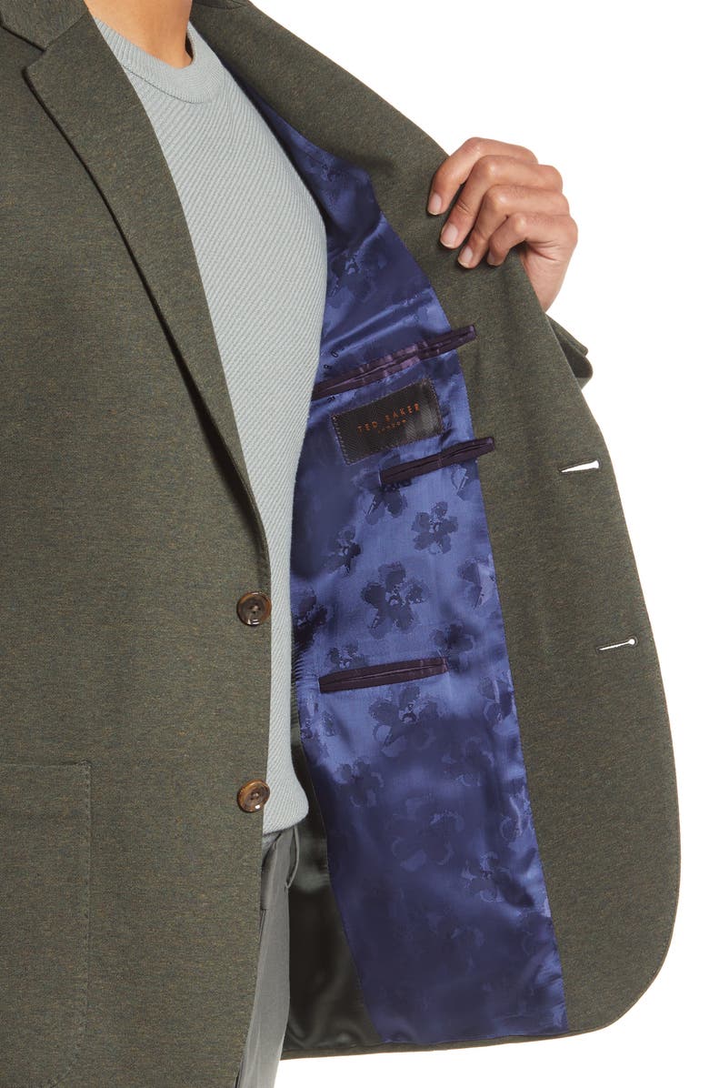 Ted Baker London Tom Slim Fit Cotton Blend Sport Coat, Alternate, color, 