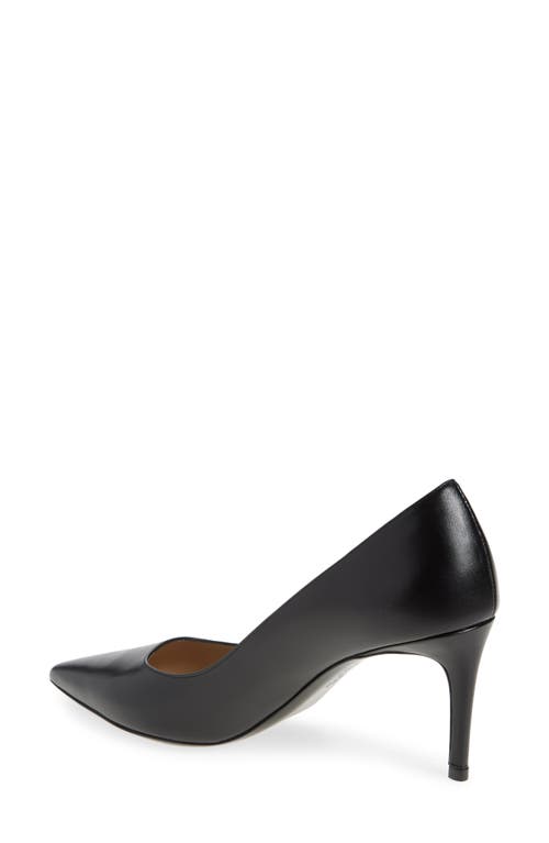 Stuart Weitzman 'stuart Power 75 Pointed Toe Pump In Black