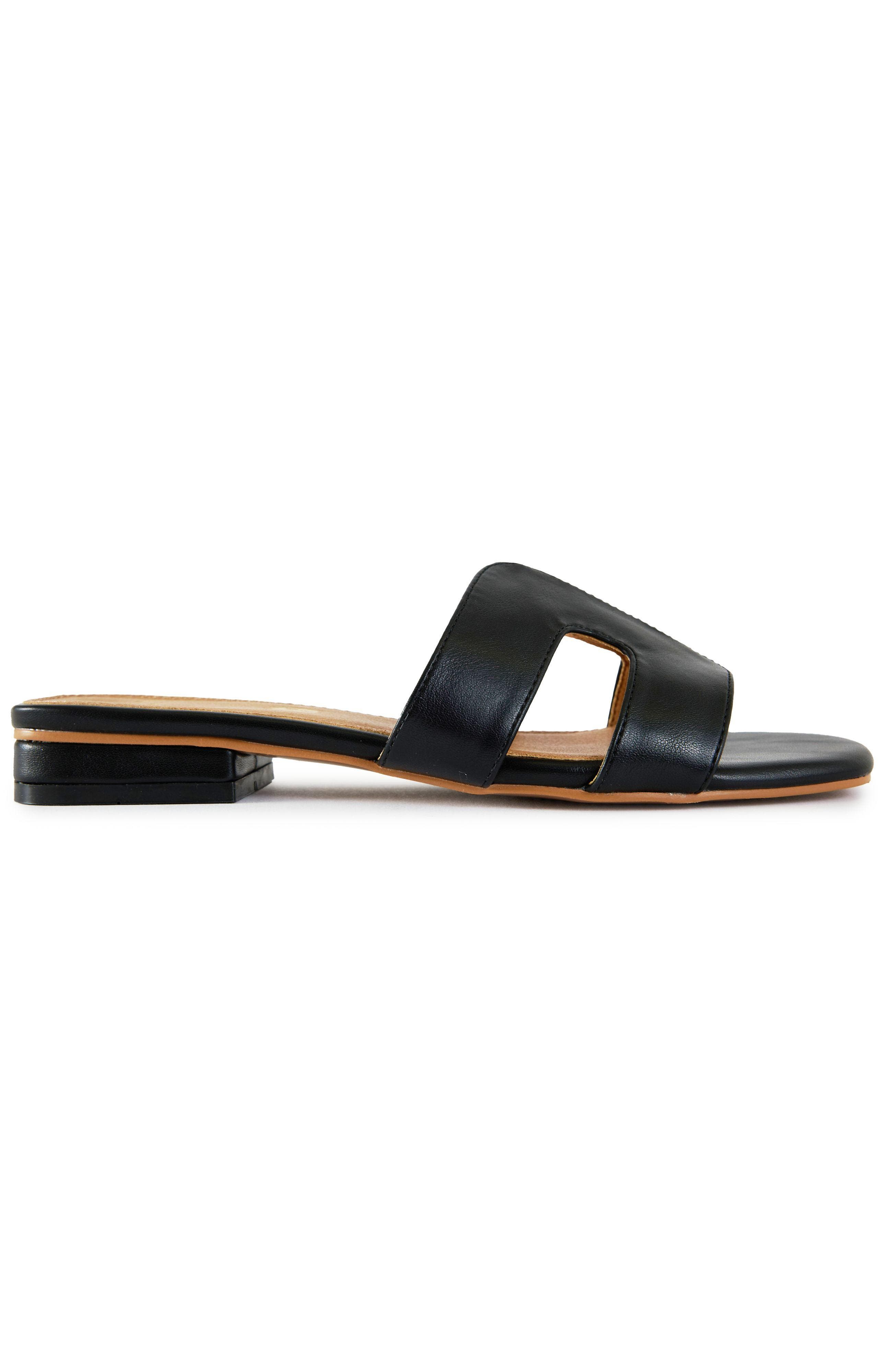 Bok Mule Slide Sandals, Alternate, color, Black
