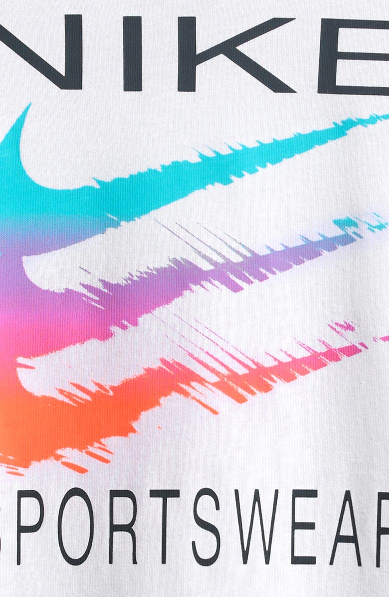 Nike Kids' Sportswear Swoosh Graphic T-Shirt, Alternate, color, 