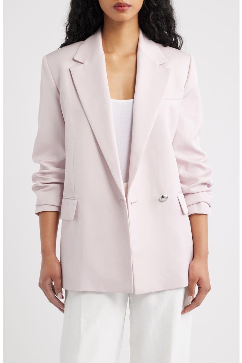 Americana Marina Blazer, Main, color, LIGHT/ PASTEL PURPLE