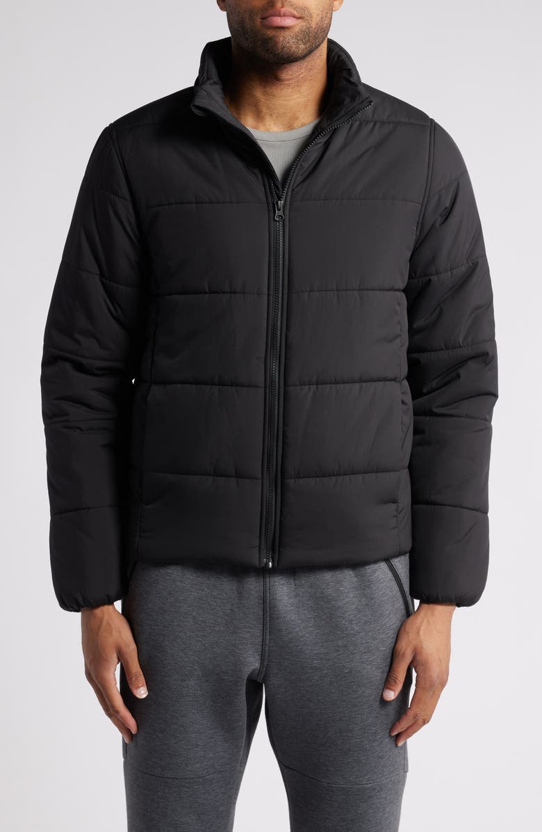 Zella Puffer Jacket, Alternate, color,