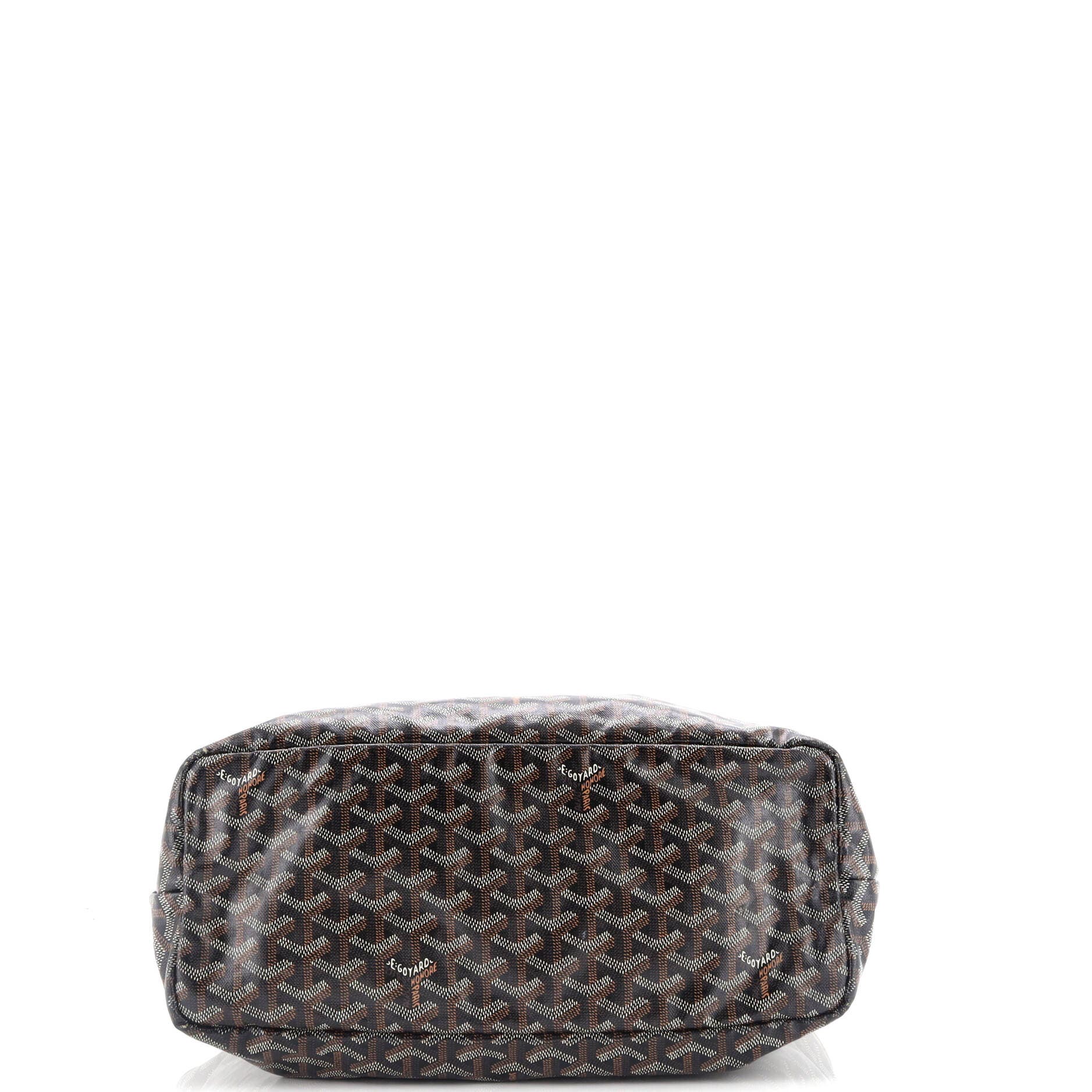 Pre-Owned Goyard Saint Louis Tote Coated Canvas PM, Alternate, color, Black