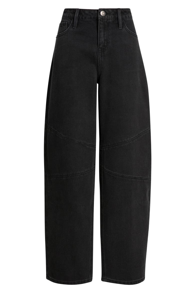 Moto Baggy Barrel Fit Jeans, Alternate, color, 36W