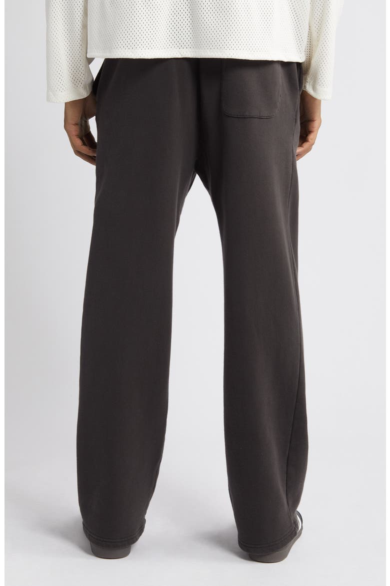 Core Organic Cotton Straight Leg Sweatpants, Alternate, color, VINTAGE BLACK