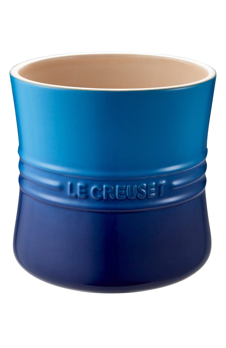 Le Creuset Large Stoneware Utensil Crock, Main, color, Marseille