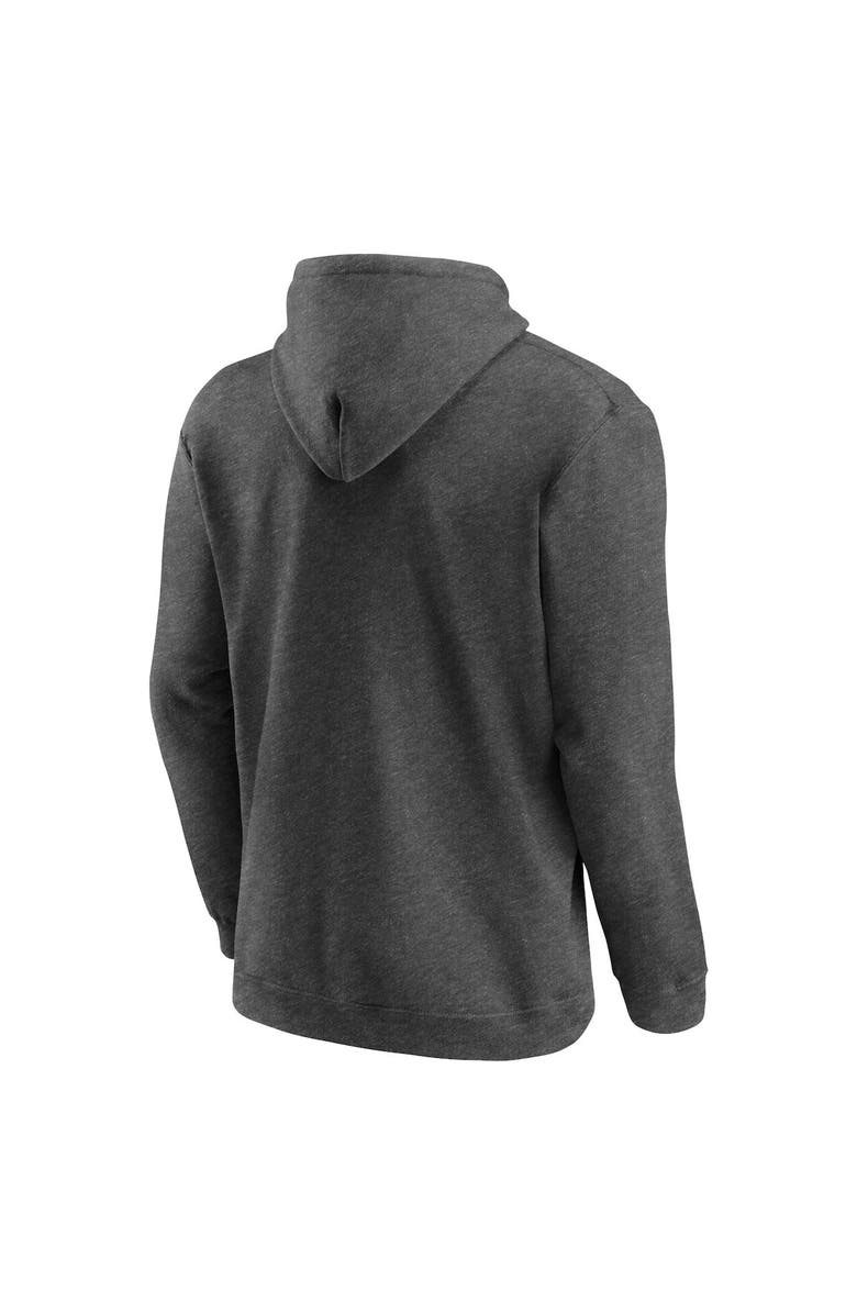 Fanatics Brands - White Label Men's Heathered Charcoal Seattle Kraken Fierce Competitor Pullover Hoodie, Alternate, color, 