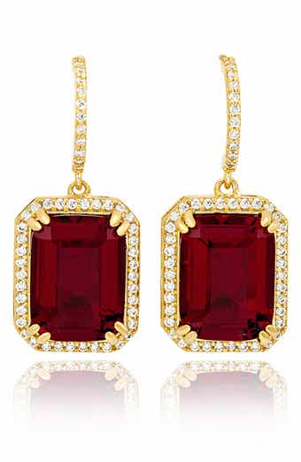 Halo Drop Earrings