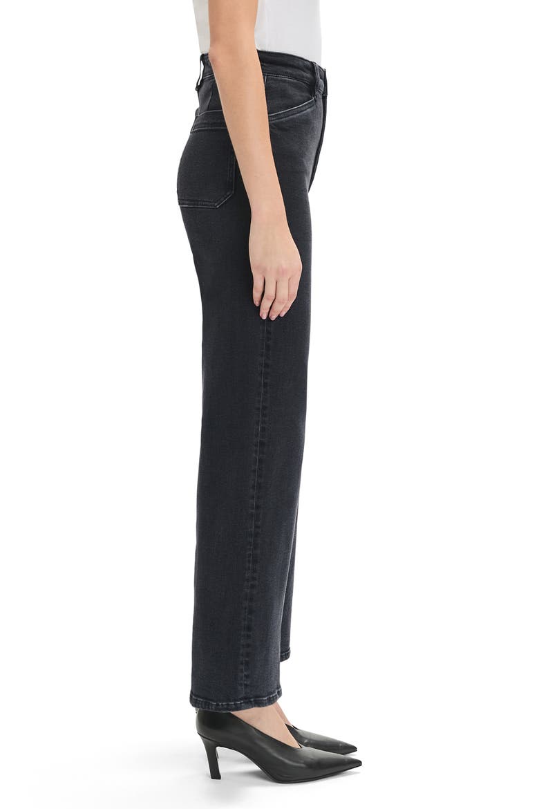 The Mischa Super High Waist Wide Leg Jeans, Alternate, color, TUPELO