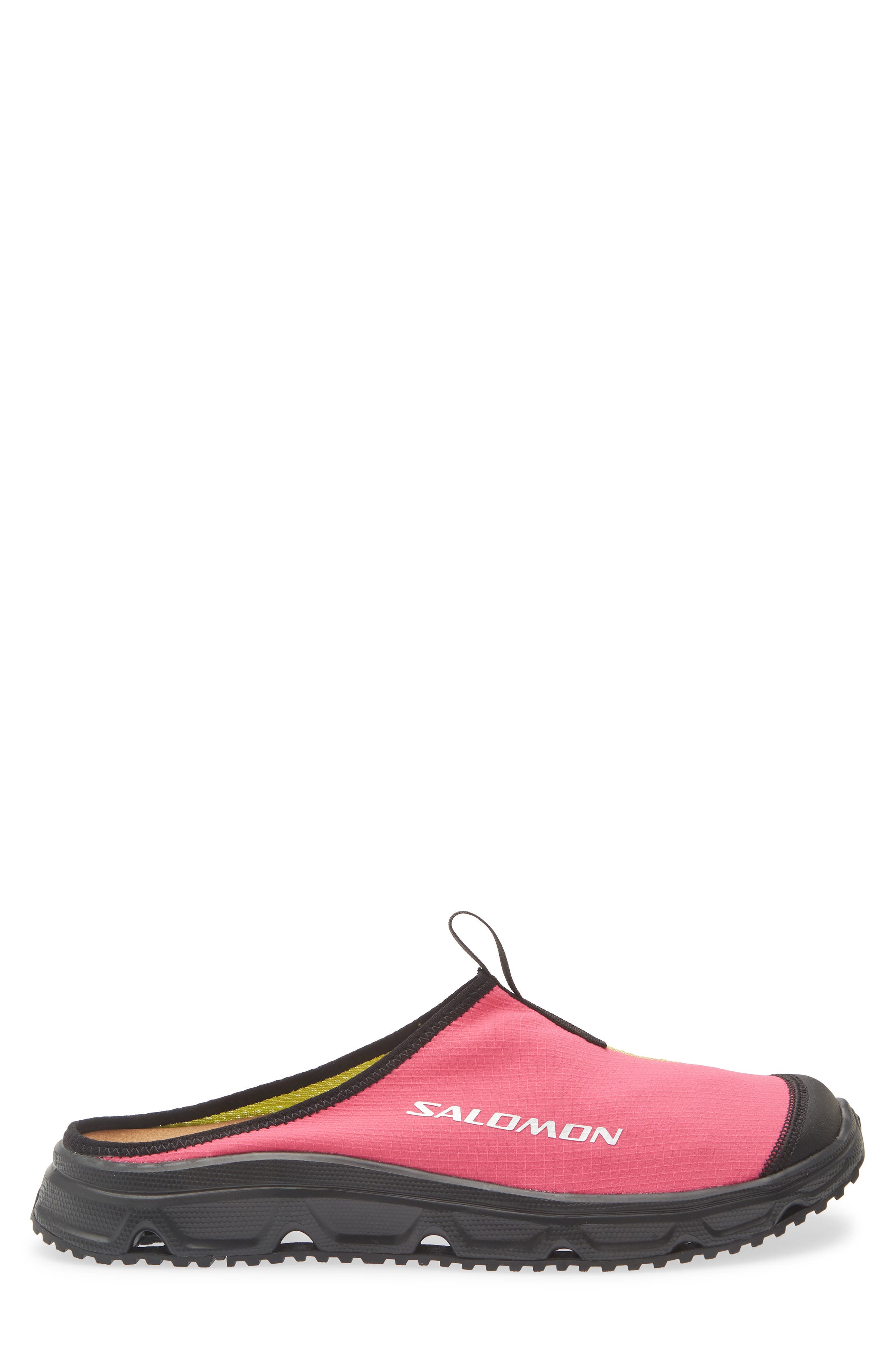 Salomon Gender Inclusive RX Slide 3.0 Sneaker, Alternate, color, Pink Yarrow/ Bright Chartreuse
