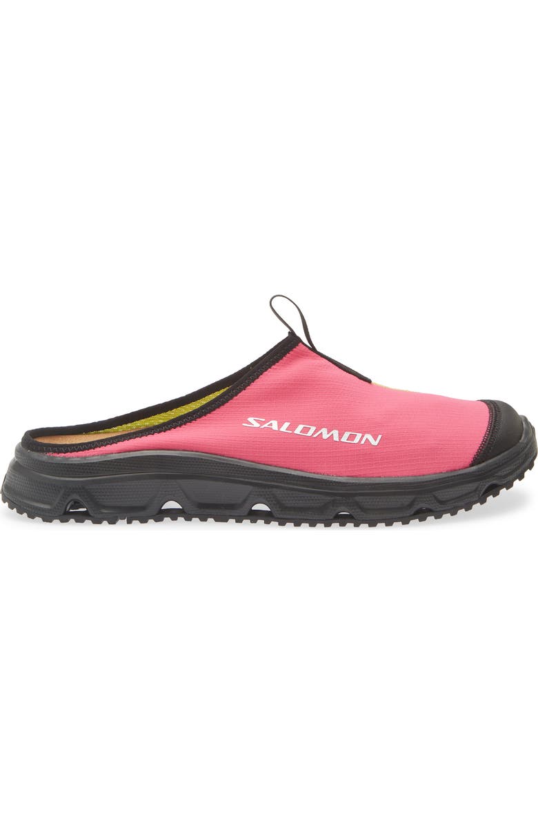 Salomon Gender Inclusive RX Slide 3.0 Sneaker, Alternate, color, Pink Yarrow/ Bright Chartreuse
