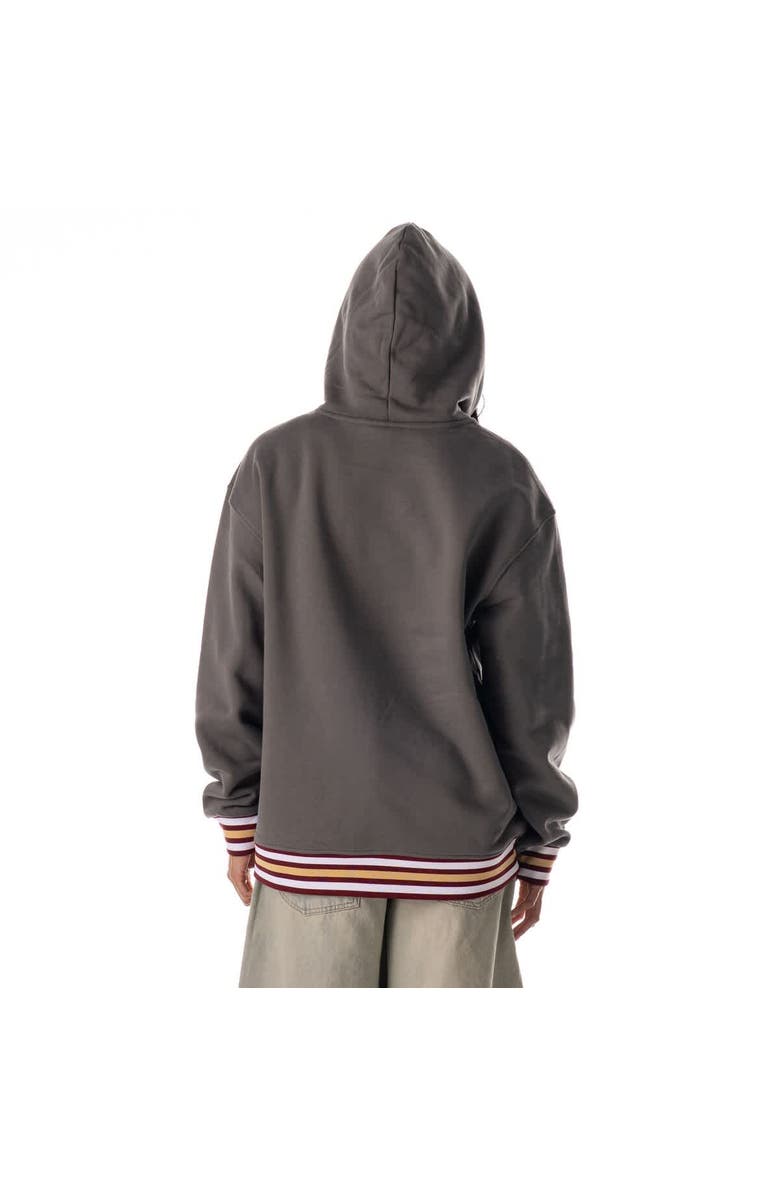 THE WILD COLLECTIVE Unisex The Wild Collective Charcoal Cleveland Cavaliers Custom Rib Tonal Premium Hoodie, Alternate, color, Charcoal