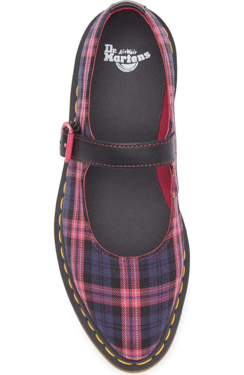 Dr. Martens Elphie Mary Jane, Alternate, color, Black/ Blue/ Pink Multi