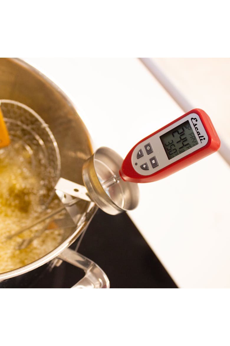 Digital Candy and Deep Fry Thermometer, Alternate, color, Red